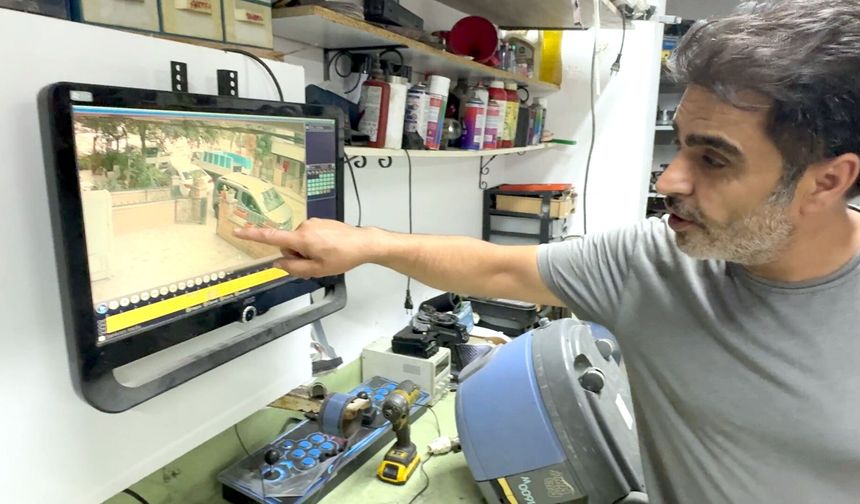 100 kiloluk buzdolabını çalan 4 kadın kamerada