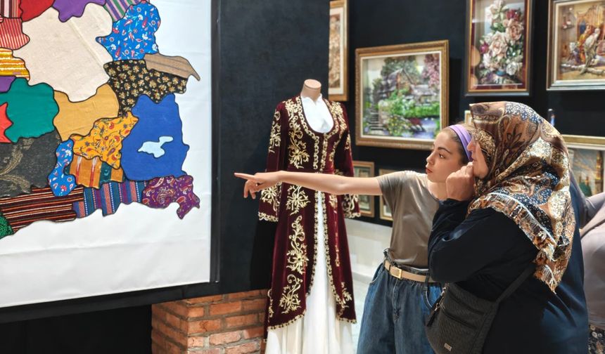 81 İlin Kumaşıyla Türkiye Haritası Yaptılar