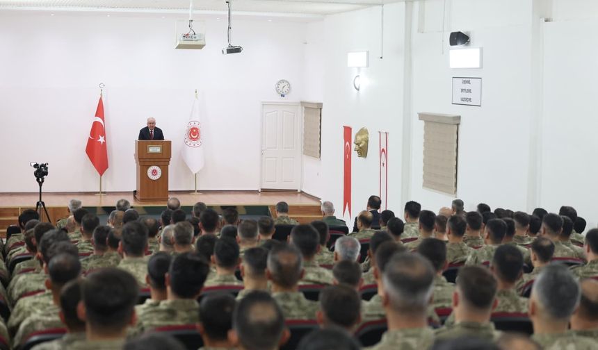 Bakan Güler: Terörsüz Türkiye hedefine kararlılıkla ilerliyoruz