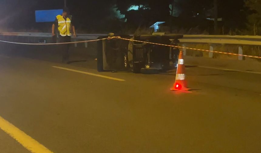 Kütühya'da motosiklet kazası, 1 ölü!