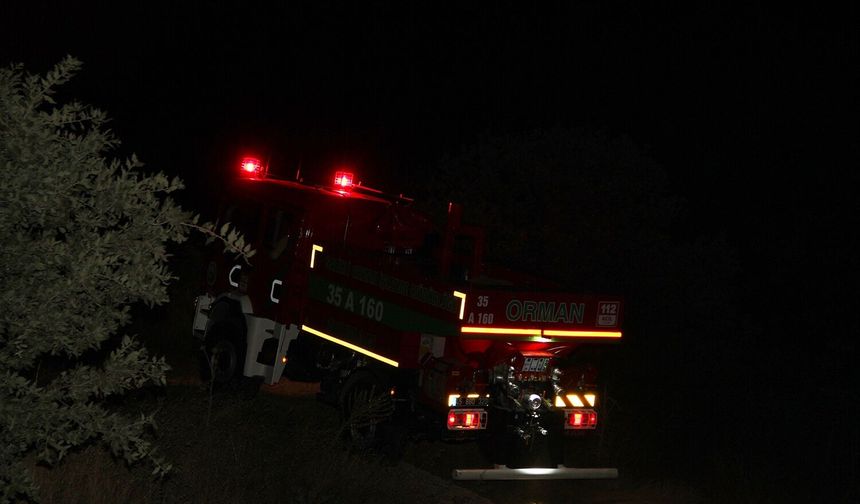 Manisa Kula'da Makilik Yangını Kontrol Altına Alındı