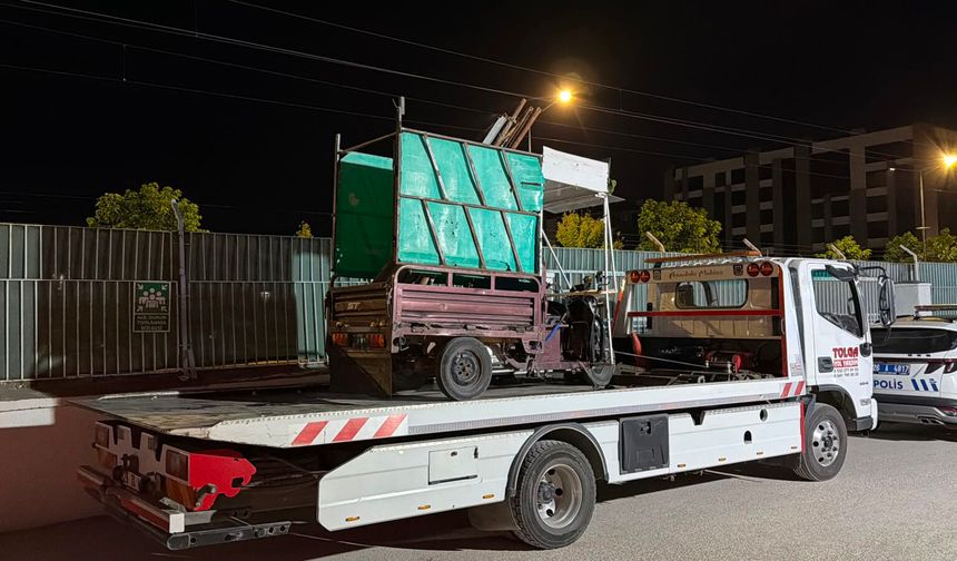 Okul inşaatından 500 bin liralık hırsızlığa 2 gözaltı