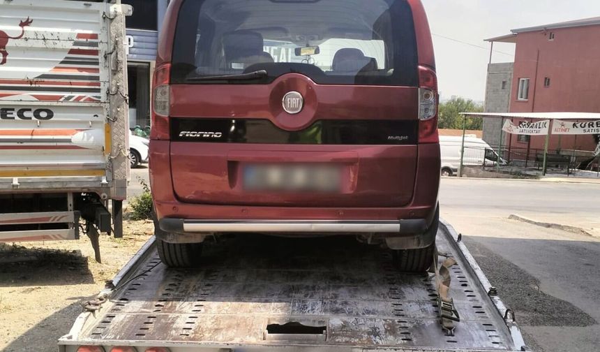 Otoyolda ters yöne girdi, ceza aldı