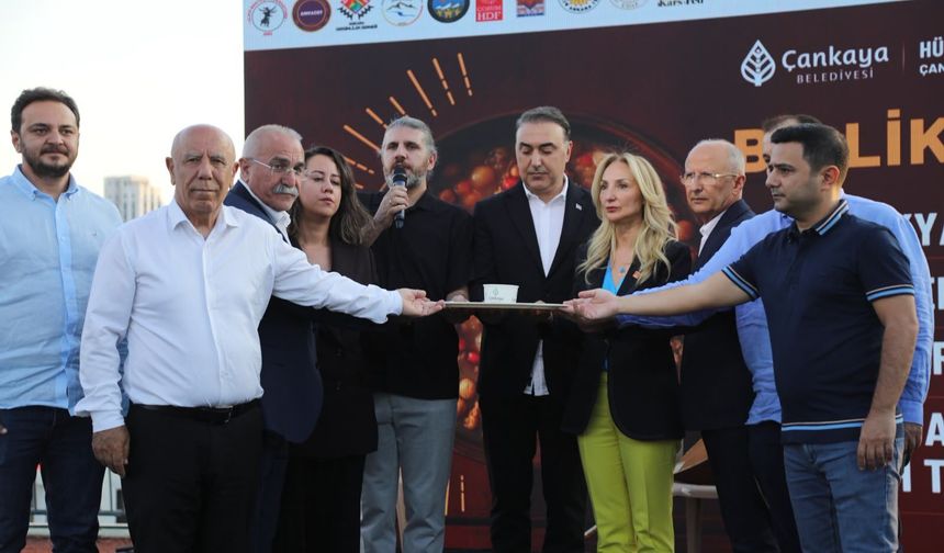 Çankaya Belediyesi'nden birlik aşuresi etkinliği: Başkan Güner'in mesajı vatandaşlarla paylaşıldı