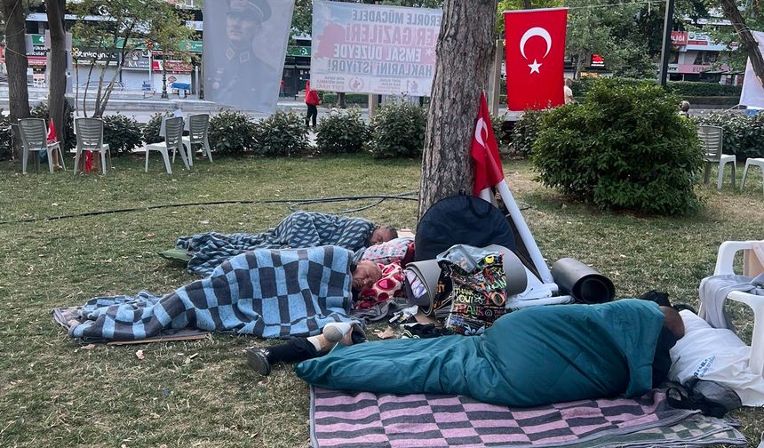 Gaziler 11 Gündür Güvenpark'ta Adalet Nöbetinde!