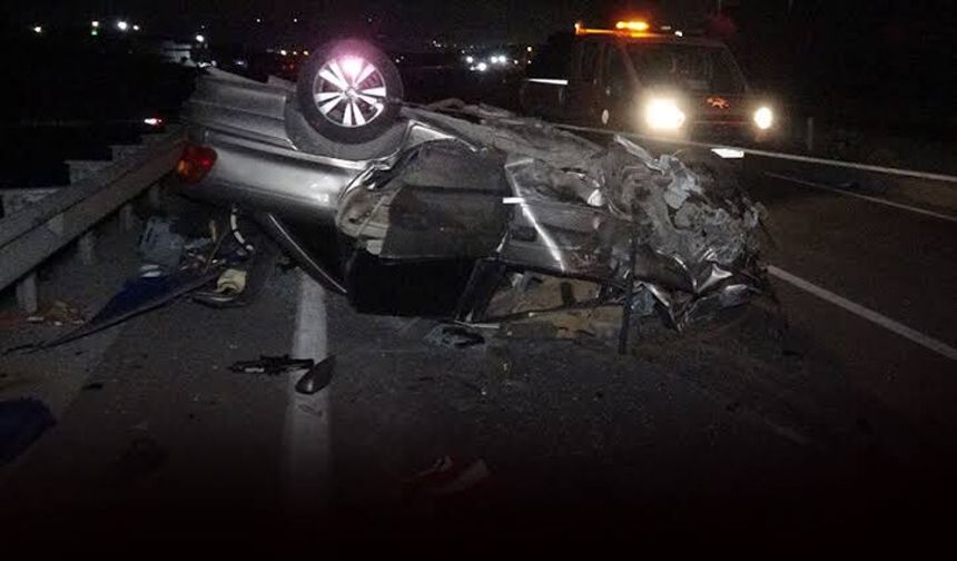 Aksaray'daki feci kazada hayatını kaybeden anne, baba ve oğul Kayseri'ye uğurlandı
