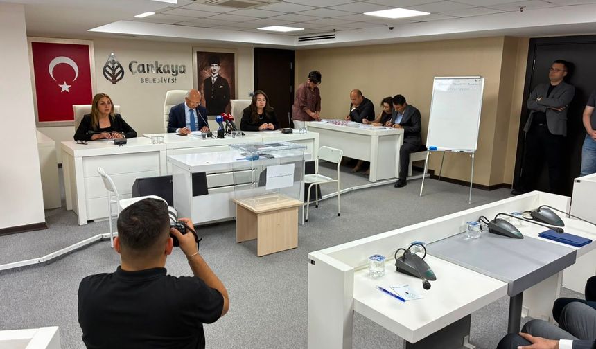 Çankaya Belediye Başkanvekili Seçiliyor!