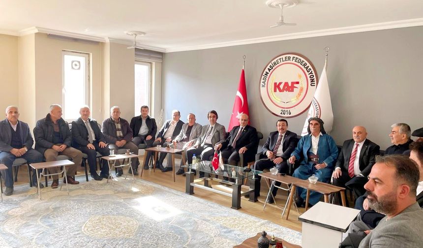 Aşiretlerden çerçeve yasaya destek