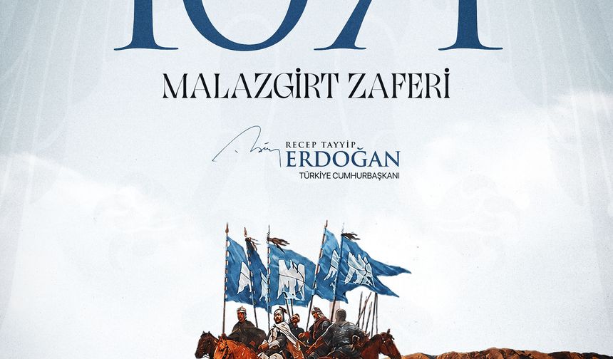 Erdoğan'dan 'Malazgirt Zaferi' mesajı