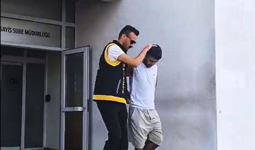 Eve gitmek için parktan motosiklet çaldı;