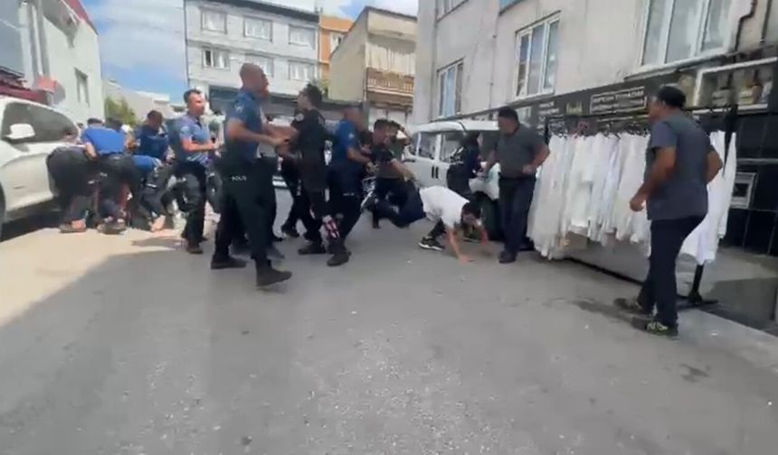İki aile arasında bıçaklı kavga