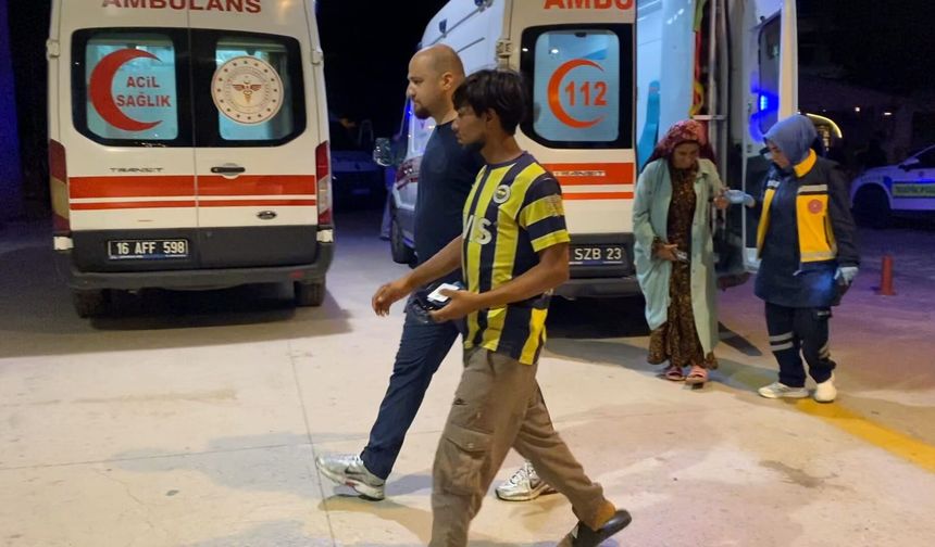İnegöl’de mevsimlik işçilerin kaldığı çadır kentte kavga: 6 yaralı