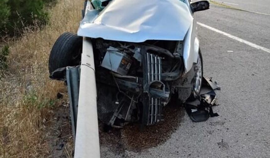 Kırıkkale'de feci kaza; 1 ölü