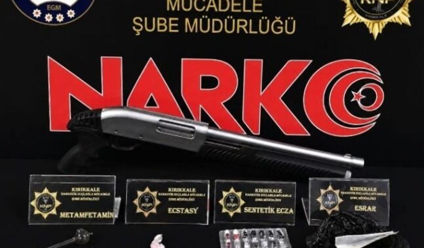 Kırıkkale'de uyuşturucu operasyonu