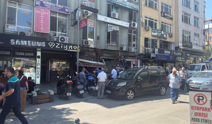 Klima montajı sırasında çökme