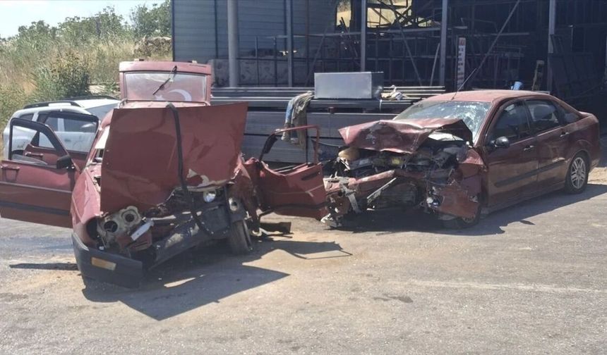 Kütahya'da ifeci kaza: 1 ölü, 1 yaralı