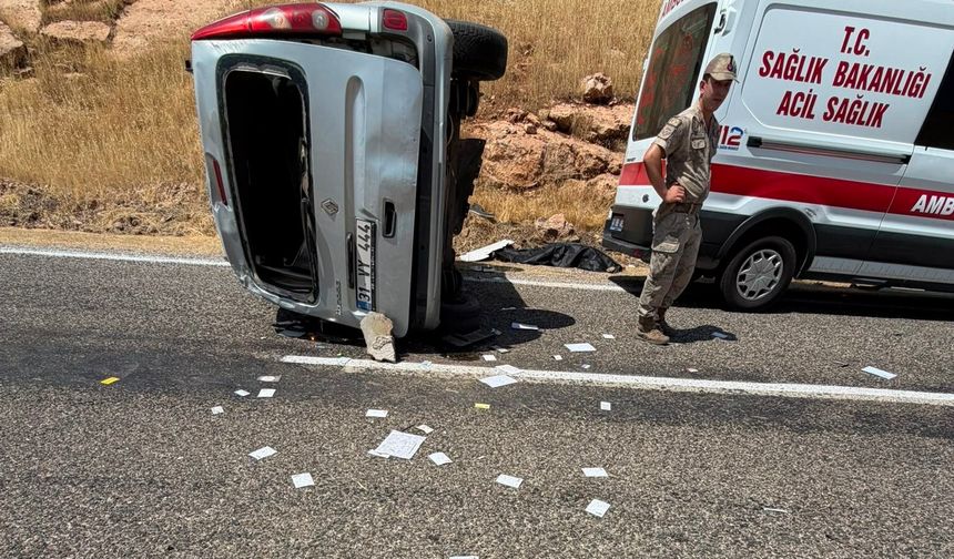 Mardin'de feci kaza: 1 ölü