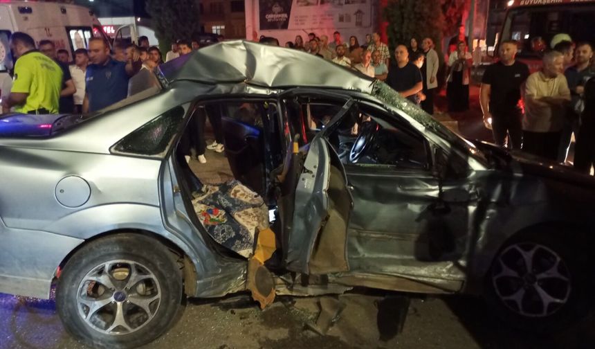 Samsun'da feci kaza: 3 yaralı