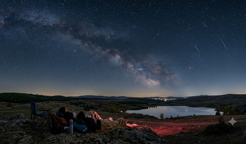 Ankara'da Perseid Meteor Yağmuru heyecanı: Gökyüzünde saatte 100 meteor görülebilecek