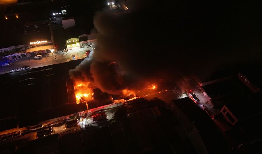 Eskişehir'de bir işletmede çıkan yangın söndürüldü