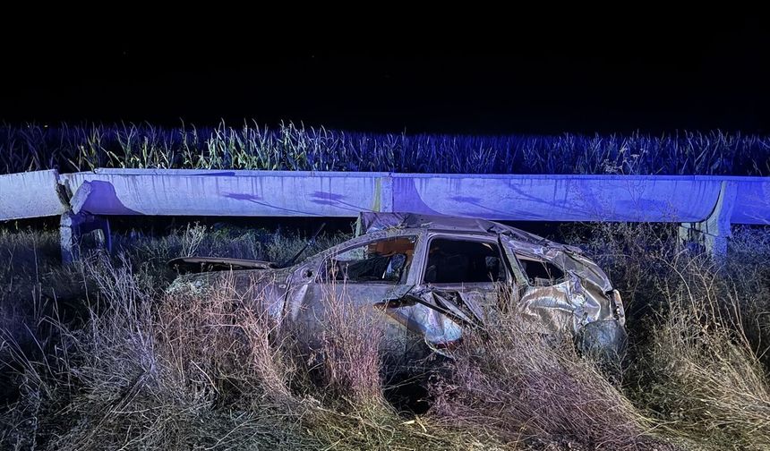 Karaman’da feci kaza: Takla atan otomobilin sürücüsü hayatını kaybetti