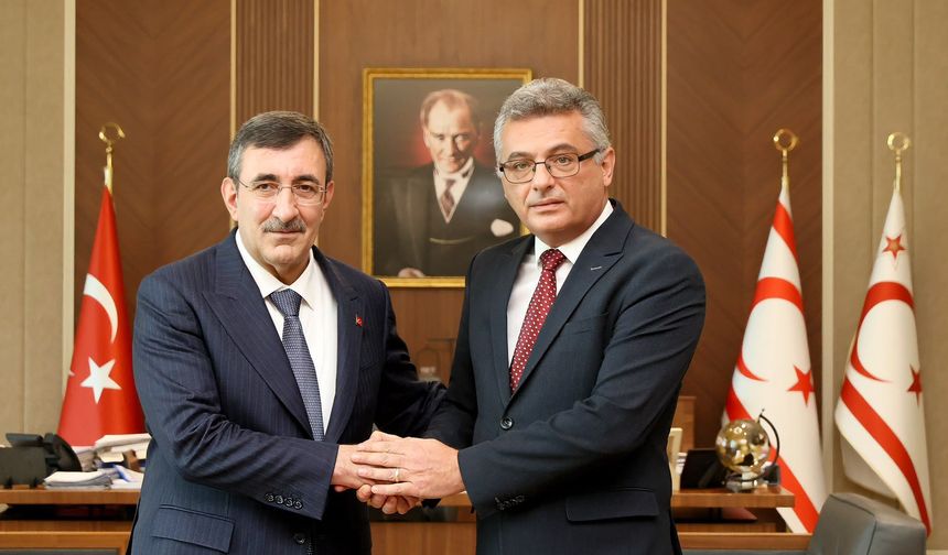 Cumhurbaşkanı Yardımcısı Yılmaz, KKTC Cumhurbaşkanı Erhürman ile Ne Görüştü?