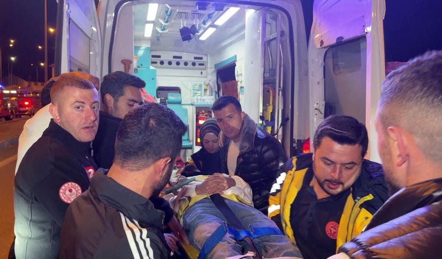 Erzurum Palandöken’de Otomobil Takla Attı: 4 Yaralı