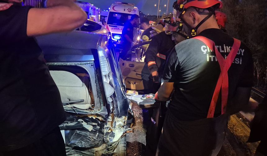 İstanbul-İzmir Otoyolu'nda zincirleme kaza!