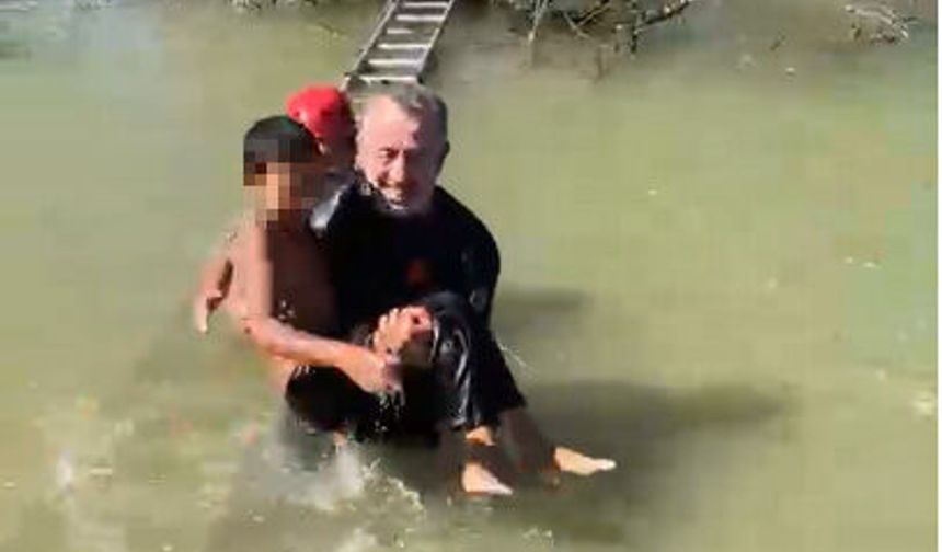 Sakarya’da Derede Mahsur Kalan 11 Yaşındaki Çocuk Kurtarıldı