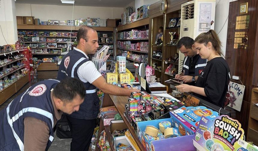 Tekirdağ'da kırtasiye denetimi