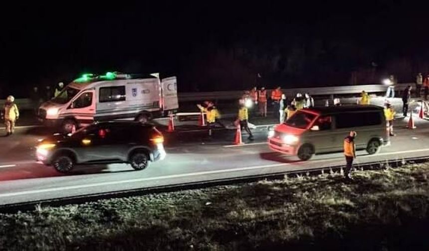 Çubuk’ta Kavşakta Zincirleme Kaza: 2 Yaralı