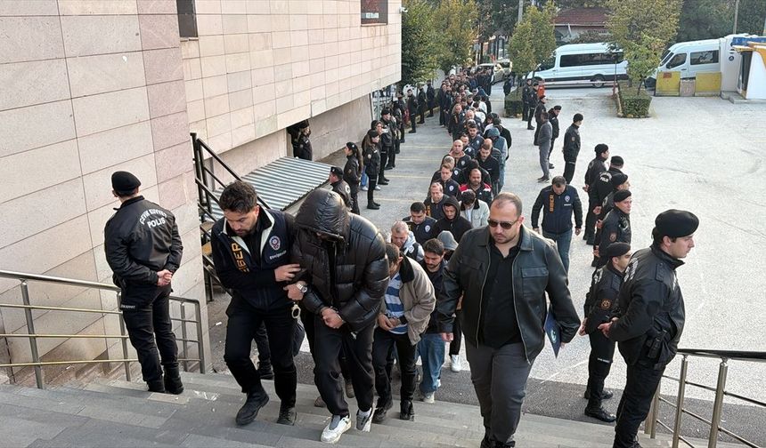 Eskişehir merkezli yasa dışı bahis operasyonu