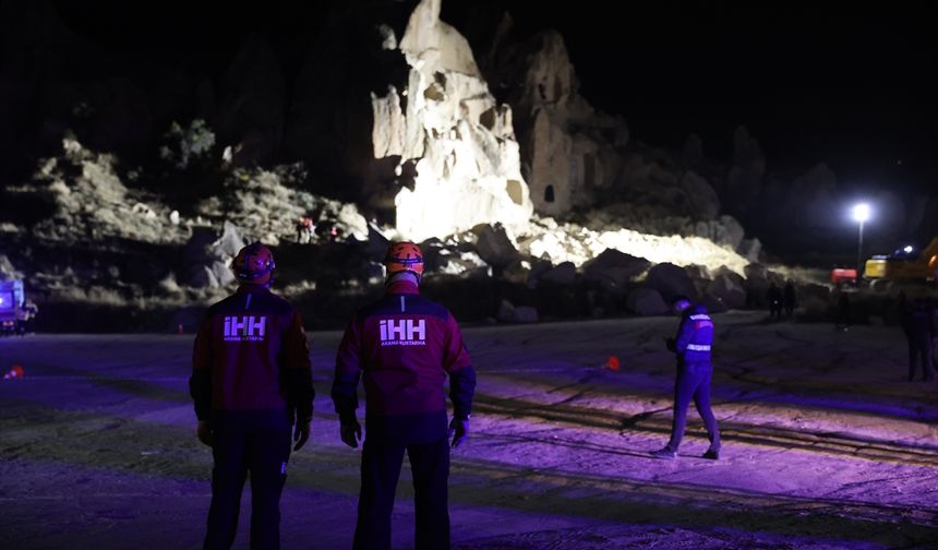Göreme'deki Peribacası Çökmesinde Acı Bilanço: 3 Ölü, 5 Yaralı