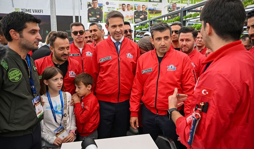 Şanlıurfa'daki TEKNOFEST Güneydoğu'ya Bayraktar ziyareti