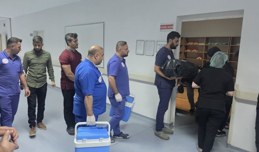 Beyin ölümü gerçekleşen bebeğin organları hastalara umut oldu
