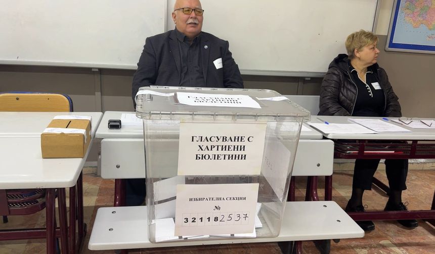 Bulgaristan Cumhurbaşkanlığı seçimi için Türkiye’de 78 sandık kuruldu