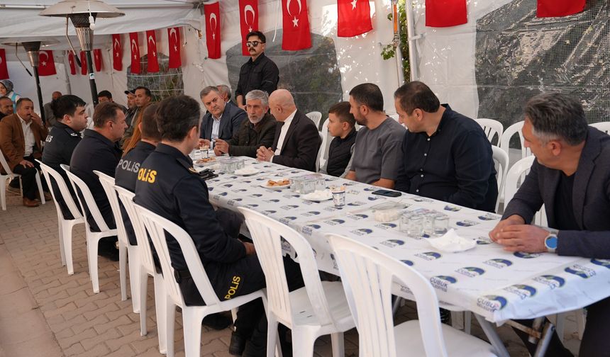 Maksut Yüksek’ten şehit ailesine taziye ziyareti