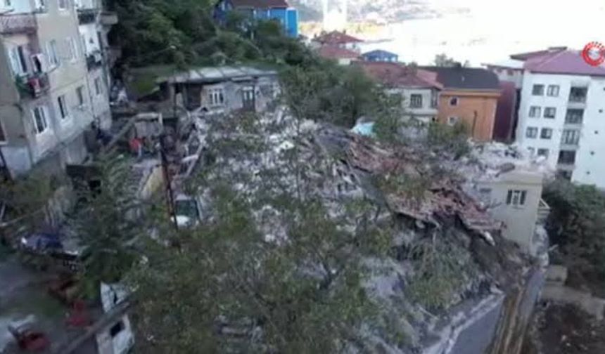 Zonguldak’taki bina çökmesinde 3 şüpheliye gözaltı kararı