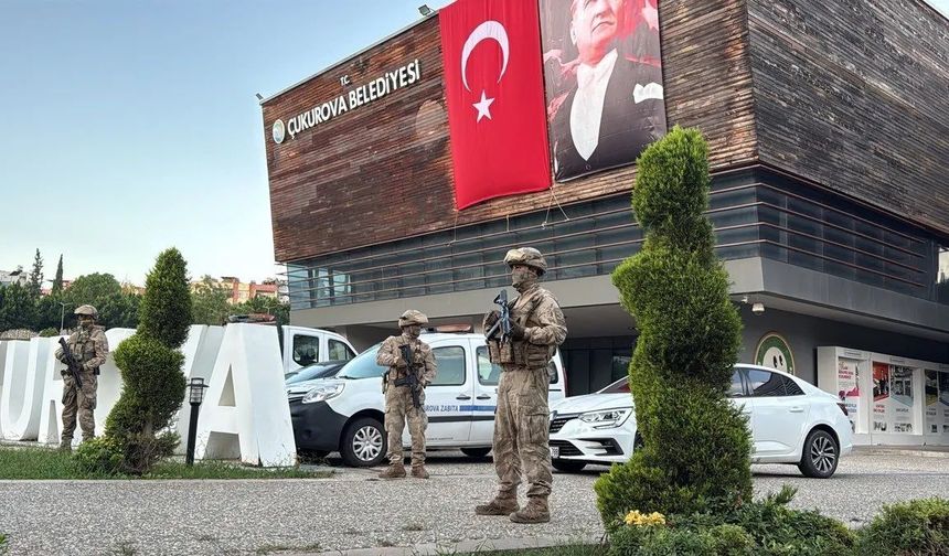 Çukurova Belediyesi'ne operasyon! Çok sayıda gözaltı kararı