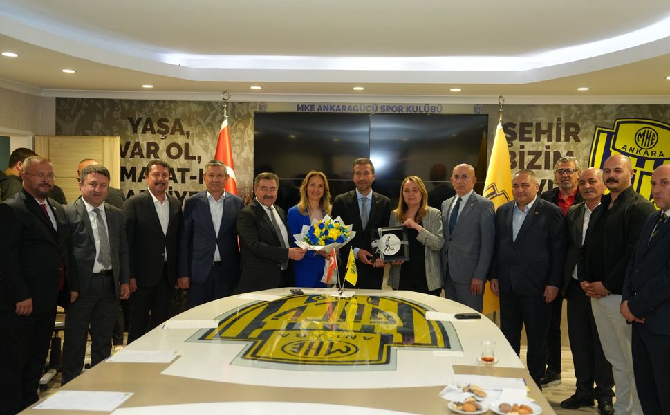 CHP Heyetinden MKE Ankaragücü’ne  Ziyaret
