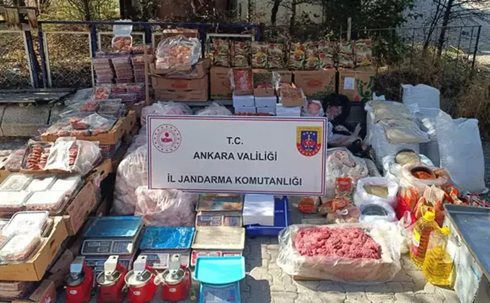 Ankara’da Gıda Terörü Operasyonu: 1 Ton Bozuk Et Yakalandı