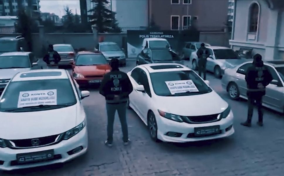 'Change araç' şebekelerine yönelik operasyon!