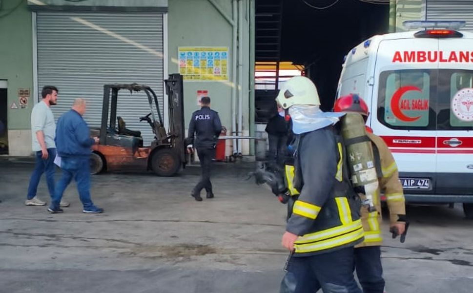 Yağ fabrikasında patlama: 7 yaralı
