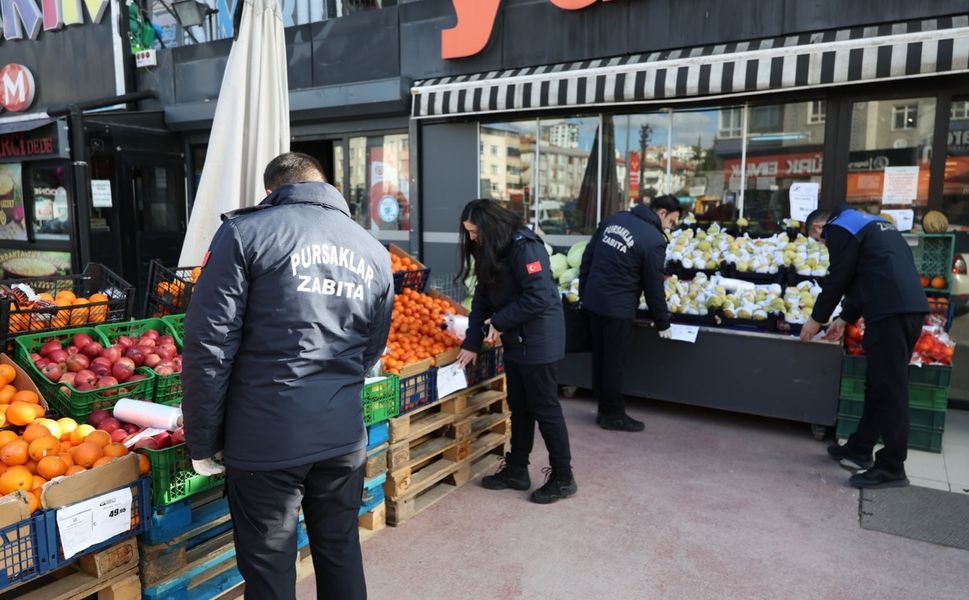Pursaklar’da Ramazan Denetimi: Zabıta Ekipleri 7/24 Sahada