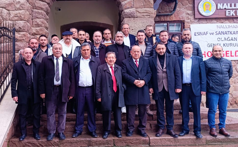 Nallıhan Esnaf Odası’nda İrfan Yılmaz Yeniden Başkan Seçildi