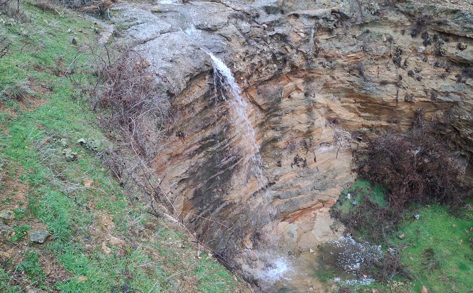 Yoğun Yağışlar Sonrası Beypazarı Şelalesi Canlandı