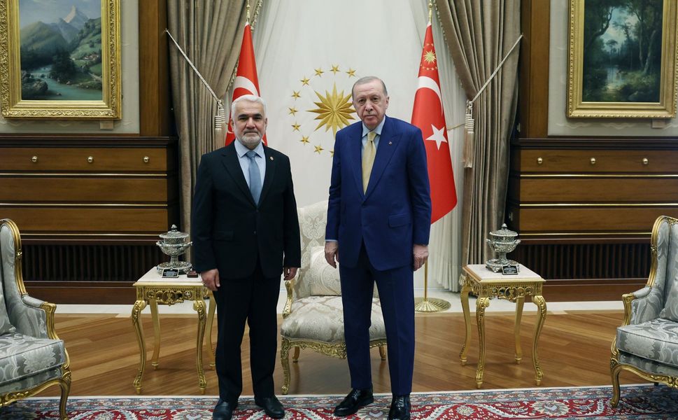 Cumhurbaşkanı Erdoğan, HÜDA PAR Lideri Yapıcıoğlu’nu Ağırladı