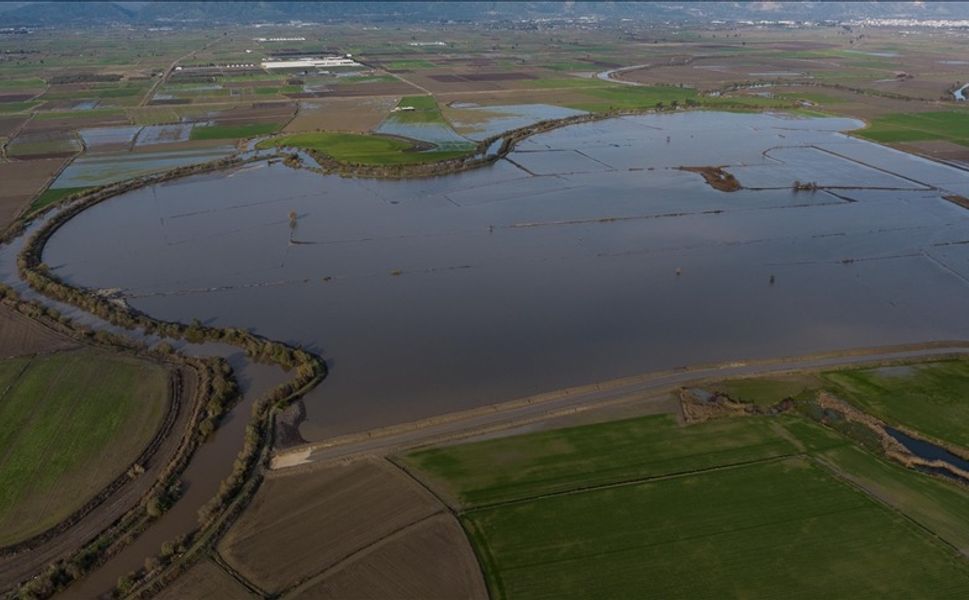 Büyük Menderes Nehri Taştı!