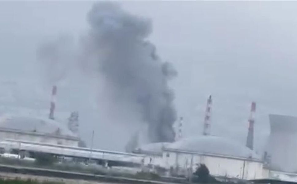 İran Füze Saldırısı Sonrası Hayfa’da Siyah Dumanlar