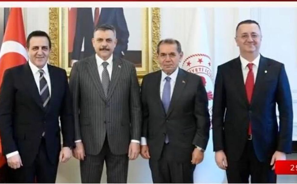 Dursun Özbek'ten Bakan Mustafa Çiftçi'ye ziyaret